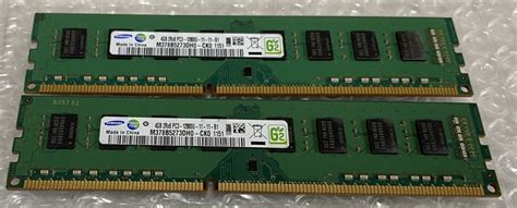 Yahooオークション 大感謝セール Sumsung Pc3 12800 Ddr3 1600 4