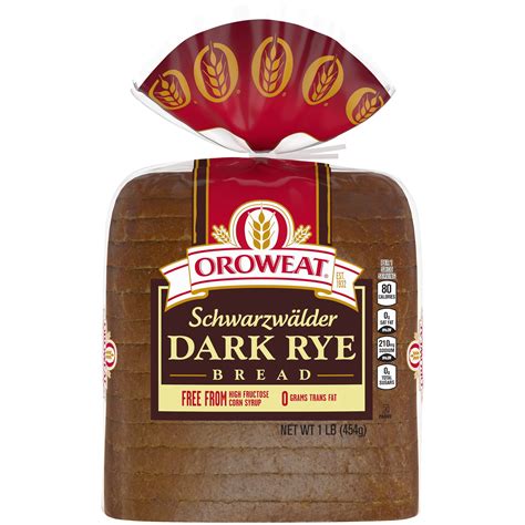 Oroweat Schwarzwalder Dark Rye Bread 16 Oz