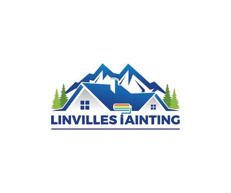 Premium Vector House Painting Logo