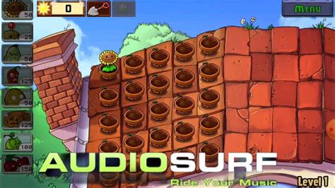 Audiosurf 60 Plants Vs Zombies Graze The Roof IN GAME YouTube