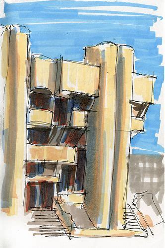 September Marker Sketch Architecture Architecture Sketch Sketches