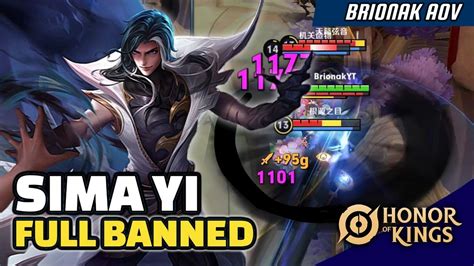 Sima Yi Paine Do Aov Gameplay Honor Of Kings Como Jogar De Sima