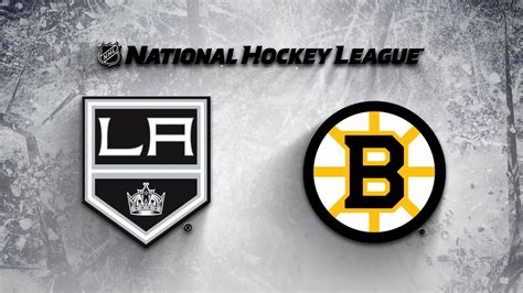 Boston Bruins Vs Los Angeles Kings