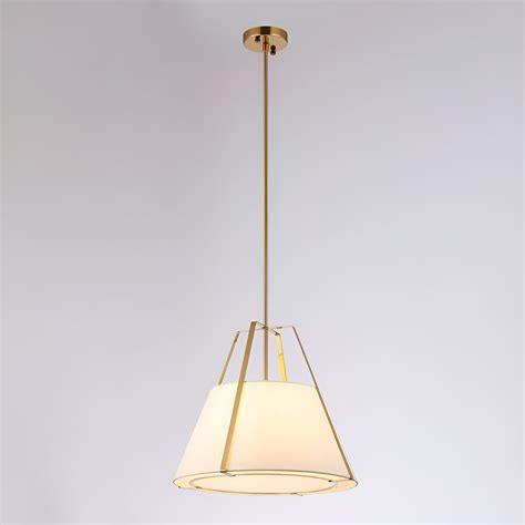 Modern Gold 1 Light Metal Pendant Lights For Dining Room Kitchen Island D8 X H 7 On Sale