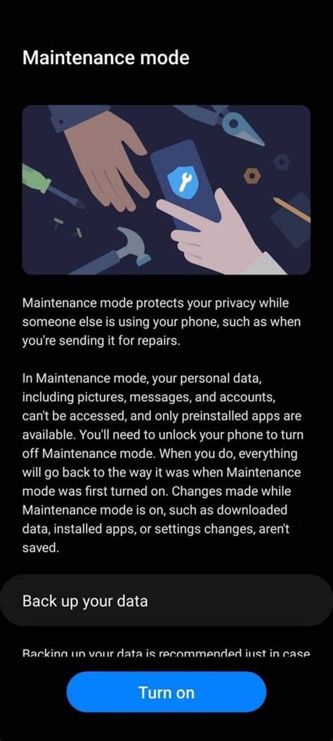 Samsung Software Updates On Twitter Maintenance Mode Available For