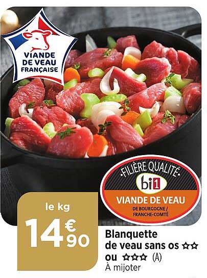 Promo Blanquette De Veau Sans Os Ou Chez Maximarch Icatalogue Fr