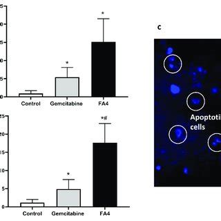 Effects Of FA4 On Apoptosis Induction In PDAC 1 A And PDAC 2 B