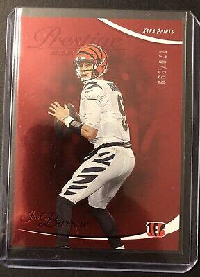 2023 PANINI PRESTIGE XTRA POINTS RED PARALLEL 61 JOE BURROW 170 599 EBay