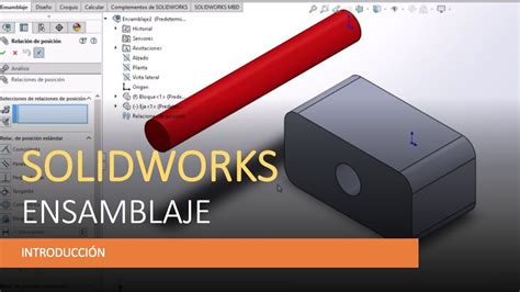 Ensamble Básico SolidWorks YouTube