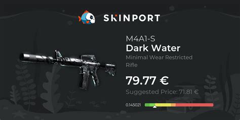 M4A1-S | Dark Water (Minimal Wear) - CS2 - Skinport