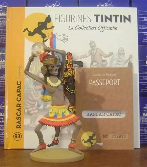 Tintin Official Collection Figure Rascar Capac The Mummy