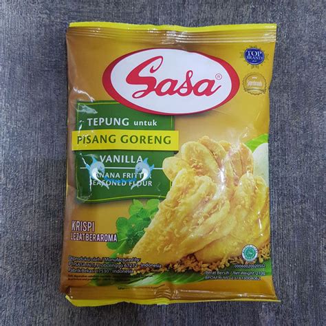 Sasa Tepung Pisang Goreng Vanilla Gr Tepung Instant Pisang