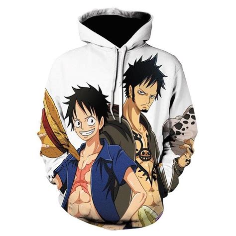 One Piece Merch Trafalgar D Water Law Hoodie Anm0608 ®one Piece Merch