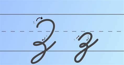 Cursive Z Learn To Write The Cursive Letter Z My Cursive