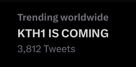 Elysha KTH1 IS COMING SIGURO On Twitter KTH1 IS COMING Is