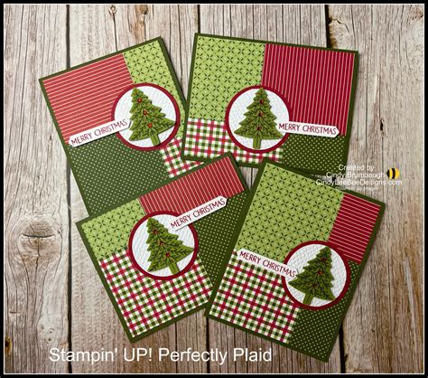 Stampin UP Stack Cut And Shuffle Card Technique Video Tutorial