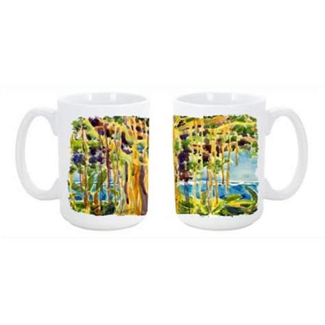 Tree Banyan Tree Dishwasher Safe Microwavable Ceramic Coffee Mug 15