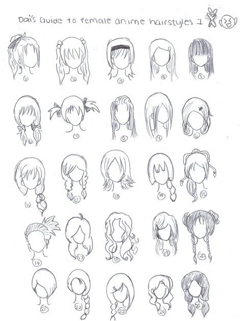 Anime hairstyles female easy | hairstyles6f