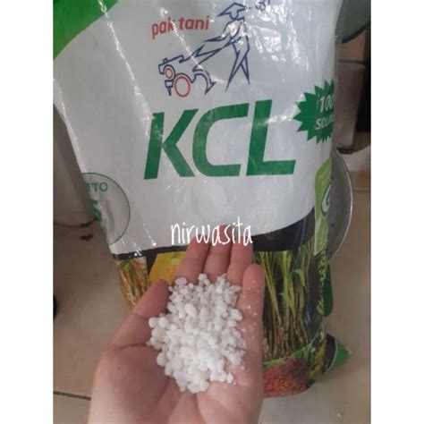 Jual Pupuk Kcl Putih Pak Tani Granule Mop Pak Tani Repack Kemasan Gr