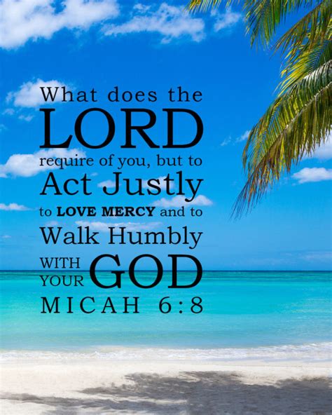 Micah 68 Humbly With God Encouraging Bible Verses