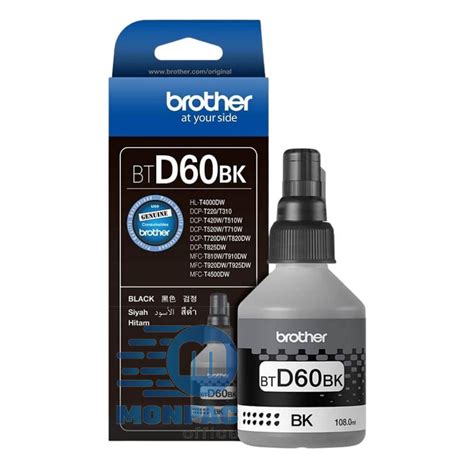 TINTA BROTHER BTD 60BK BLACK Monpac Office