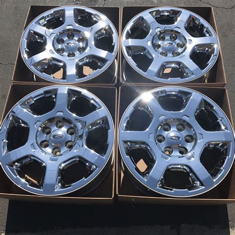 Oem Ford F Factory Wheels Inch Chrome Rims For Sale In