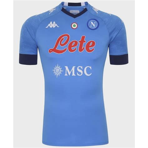 Camisa Napoli 2020 21 Azul Masculino Submarino