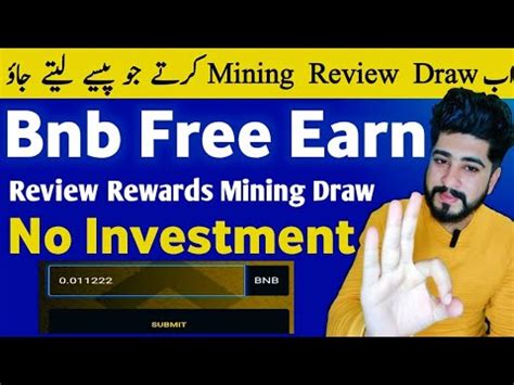 Bnb Free Mining Earn Bnb Coin Free Bonus Claim Binance Coin Free