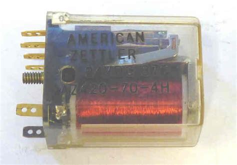 Relay Miniature Dpdt Vdc Ohm Coil American Zettler Az H