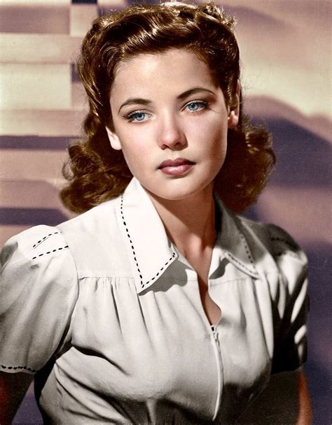 Actress Brooklyn Born Gene Eliza Tierney Would Survive Several Major