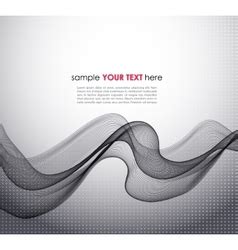 Abstract Gray Wave Background Royalty Free Vector Image