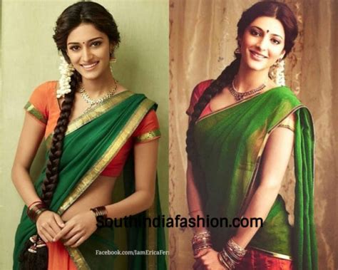 Ten Traditional Hairstyles To Complete Your Half Saree Look