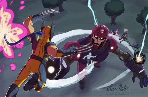 X-Men vs Sentinel by Spidersaiyan on DeviantArt