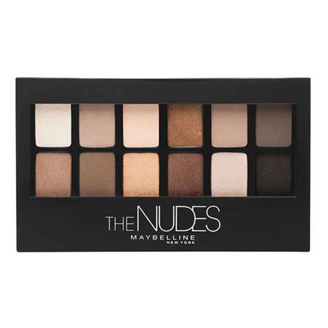 Maybelline palette ombre à paupières the nudes