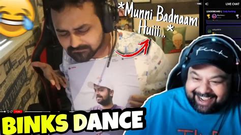 Goldy Bhai Reaction On 8bitBinks69 TbOnetv Dance On Stream Vibe