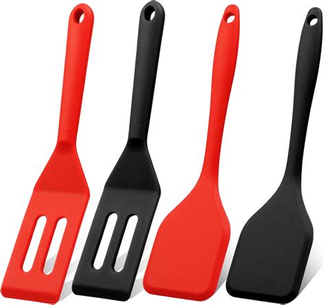 Amazon Core Kitchen 2 Pc Silicone Mini Utensil Set All Purpose