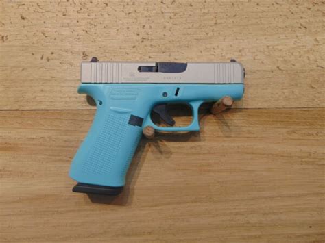 Glock 43x Robins Egg Blue 9mm Adelbridge And Co