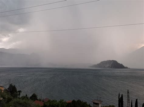 Foto Da Varenna Prima E Dopo Il Temporale