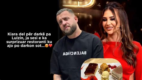 Kiara Del P R Dark Pa Luizin Ja Sesi E Ka Surprizuar Restoranti Ku