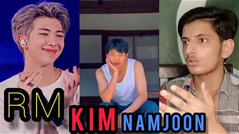 Pakistani React On Rm Kim Namjoon Tik Tok Bts Reaction Ki Duniya