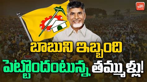 Tdp Leaders Fight For Mla Ticket Chandrababu Focus On Mla Candidates