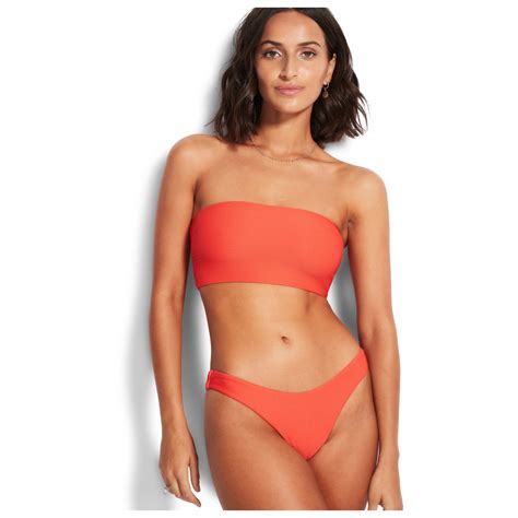 Seafolly Essentials High Rise Bikini Bottom Women S Buy Online