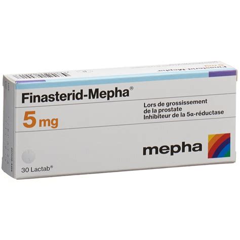 Finasterid Mepha Lactab 5 Mg 30 Stk Mit Rezept Online Bestellen SUN STORE