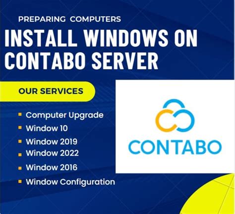 Install Windows On Contabo Server And Window Configuration By Databaase