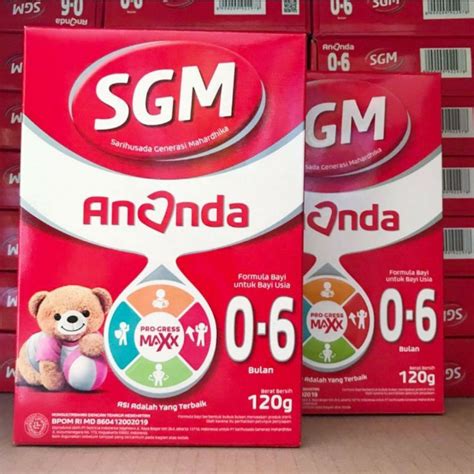 Jual SGM ANANDA 0 6 BULAN 120gr Shopee Indonesia