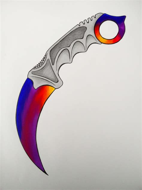 Free Karambit Template Nisma Info