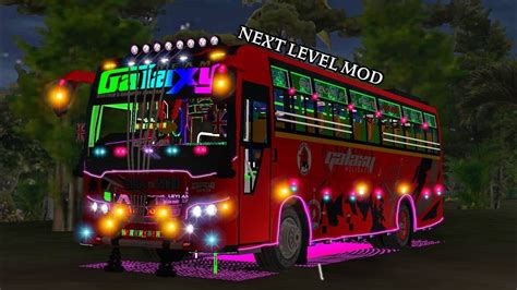 New Galaxy Zedone Tourist Bus Mod Released For Bussid Zedone Tourist