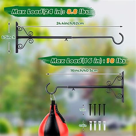 BOLITE 18023 Bird Feeder Hanger 16 To 24 Inch Adjustable Hanging