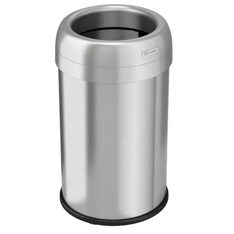 13 Gallon Stainless Steel Trash Can Hls