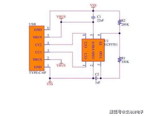 PD诱骗取电ECP5701芯片概述配合升压芯片FP5207B充电放电方案 深圳市泛海微电子有限公司